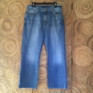 Lucky Brand Dungarees Gene Montesano Womens Jeans